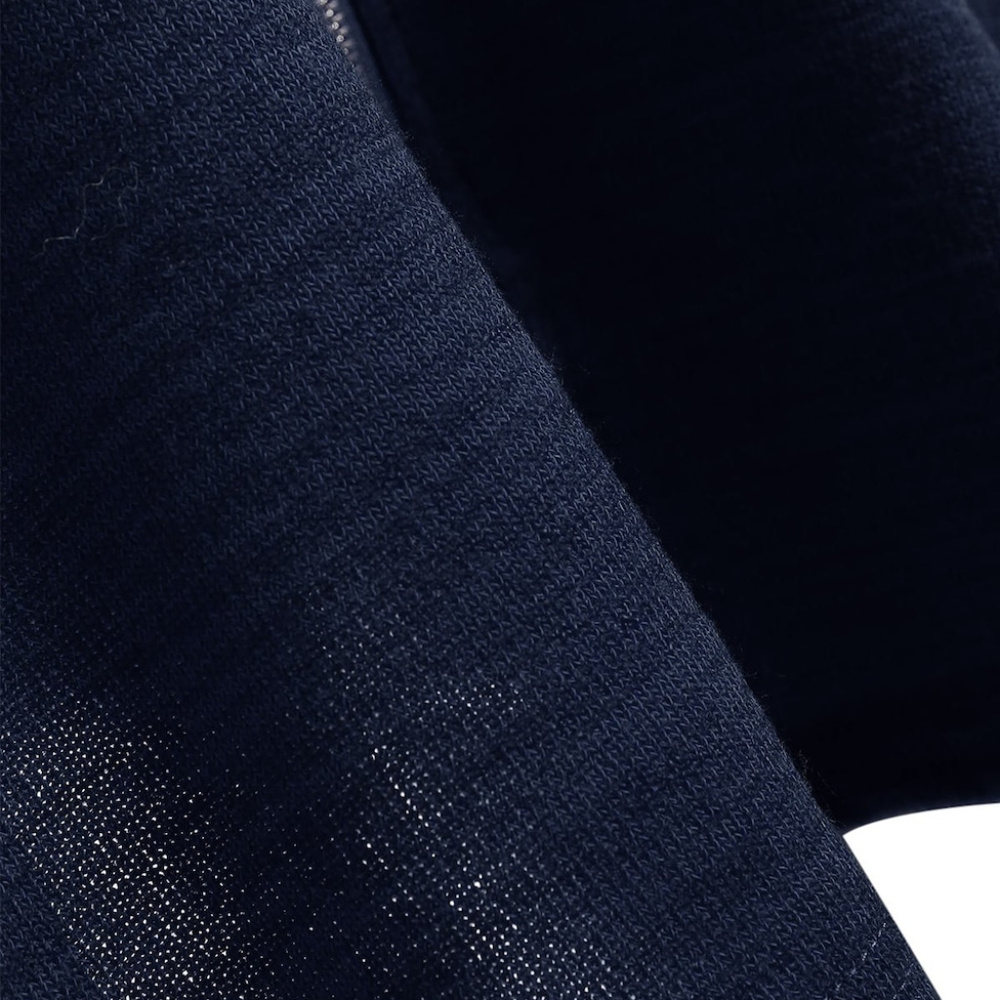 Navy Blue Fur Hooded Cape Poncho Winter Style L - Picture 4 of 8